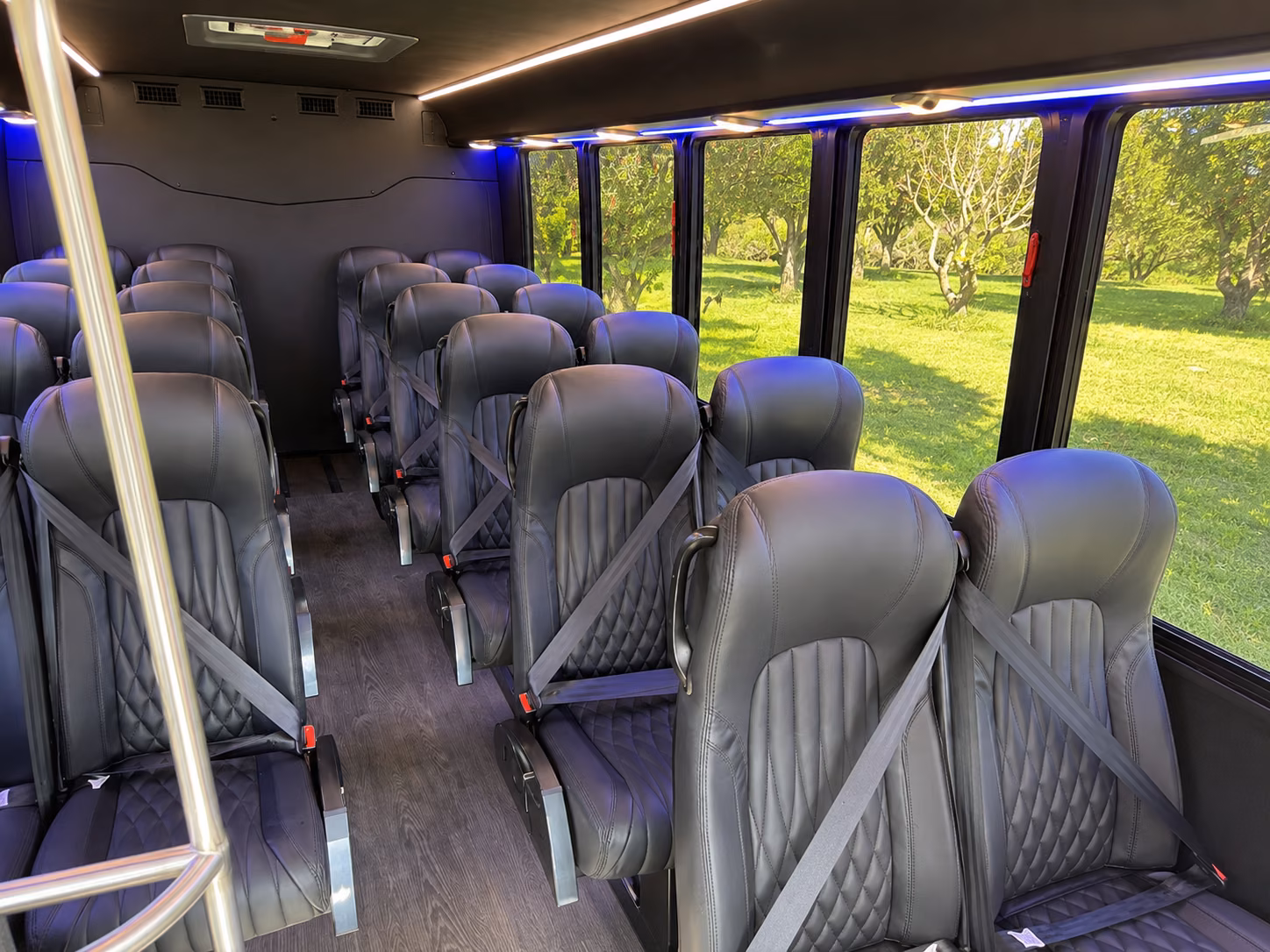springfield airport transportation onboard seating